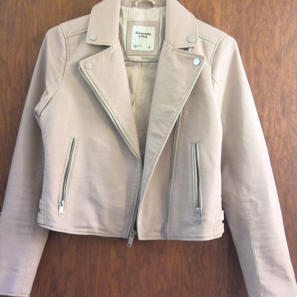 Women's Abercrombi & Fitch Leather Jacket